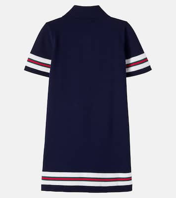 Striped cotton polo dress | Gucci Kids