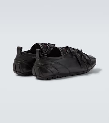 Ballerina Grip leather sneakers | Simone Rocha