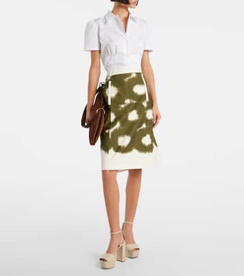 Plateausandalen aus Leder | Prada