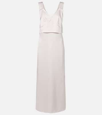 Vestido lencero de satén | Toteme