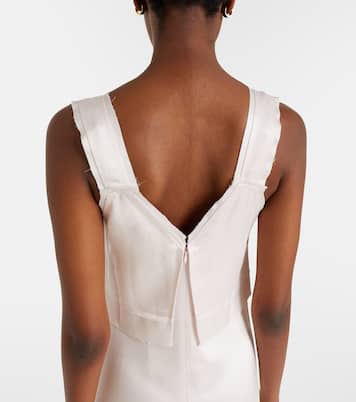 Vestido lencero de satén | Toteme