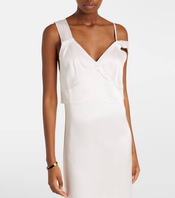 Vestido lencero de satén | Toteme