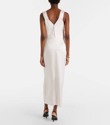 Vestido lencero de satén | Toteme