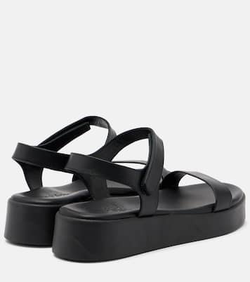 Leather platform sandals | Ancient Greek Sandals