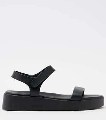 Leather platform sandals | Ancient Greek Sandals
