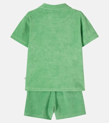 Mael terry polo shirt and shorts set | Cozmo