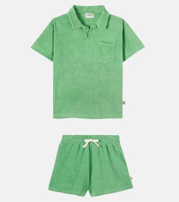 Mael terry polo shirt and shorts set | Cozmo