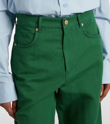 Weite Hose Onorata aus Baumwolle und Leinen | 'S Max Mara