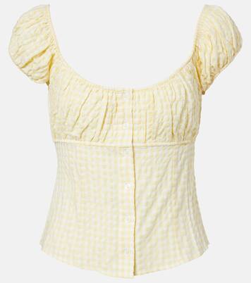 Millie gingham top | Montce