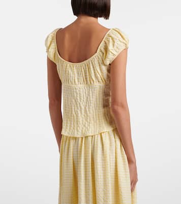 Millie gingham top | Montce