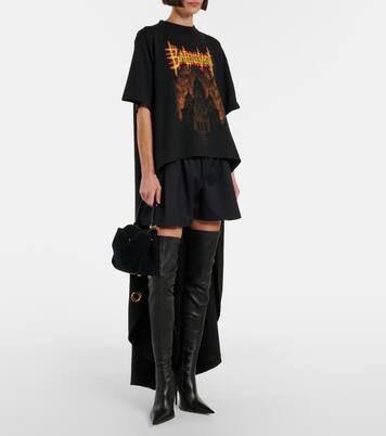 Rodeo Mini suede top-handle bag | Balenciaga