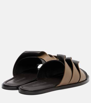 Pantoletten Coil aus Leder | JW Anderson