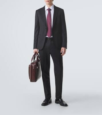Camisa de popelín en mezcla de algodón | Zegna