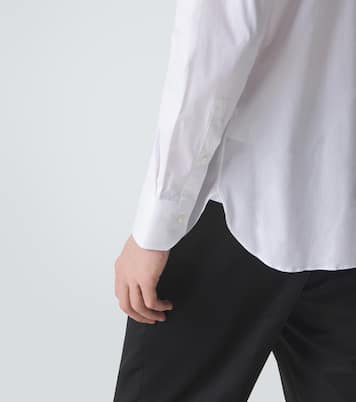 Camisa de popelín en mezcla de algodón | Zegna