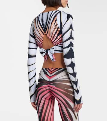 Printed crop top | Roberto Cavalli