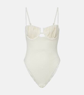 Badeanzug Petal aus Häkelstrick | Montce