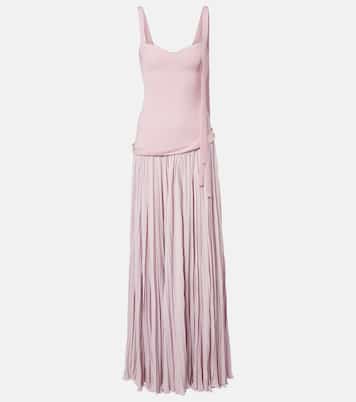 Ana crêpe and chiffon gown | Marmar Halim