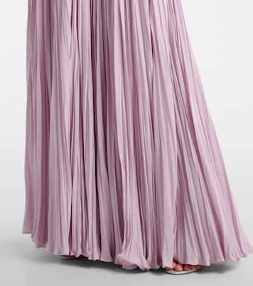 Ana crêpe and chiffon gown | Marmar Halim
