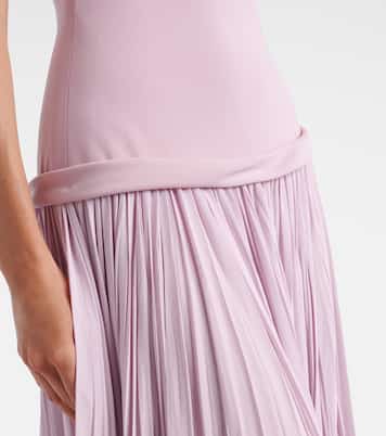Ana crêpe and chiffon gown | Marmar Halim