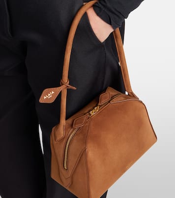 Le Bouledouge suede shoulder bag | Alaïa