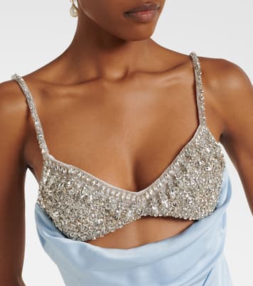 Celestia embellished midi dress | Rachel Gilbert
