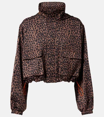 Ludlow Ace leopard-print track jacket | The Upside