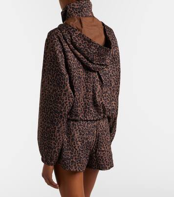 Ludlow Ace leopard-print track jacket | The Upside