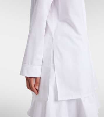 Blouse en popeline de coton | Alaïa