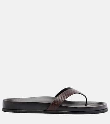 Sandalias de dedo de piel | Toteme