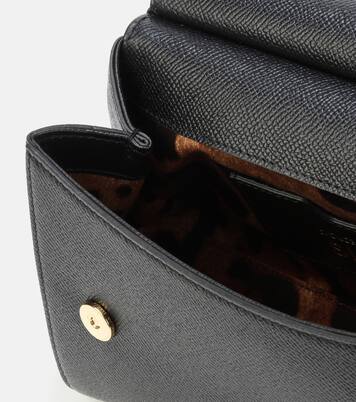 Tote Sicily Small aus Leder | Dolce&Gabbana