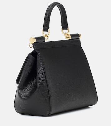 Tote Sicily Small aus Leder | Dolce&Gabbana