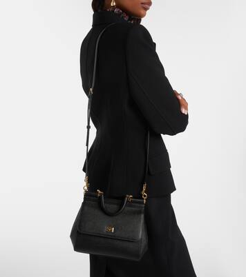 Tote Sicily Small aus Leder | Dolce&Gabbana