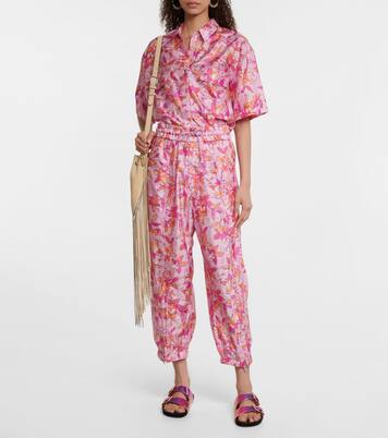 Chemise Liaggy à fleurs | Isabel Marant