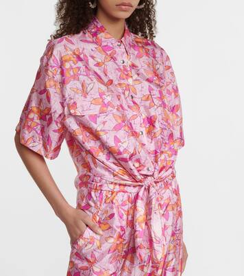 Chemise Liaggy à fleurs | Isabel Marant