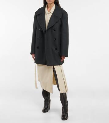 Overknee-Stiefel aus Leder | Lemaire