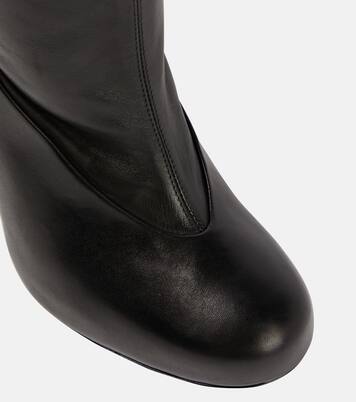 Overknee-Stiefel aus Leder | Lemaire