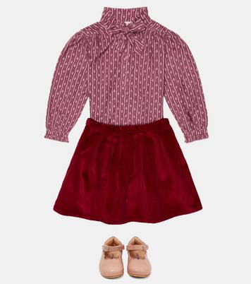 Jupe Preston en velours côtelé | Caramel