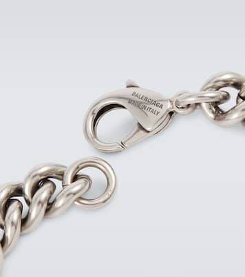 Pulsera de latón con BB | Balenciaga