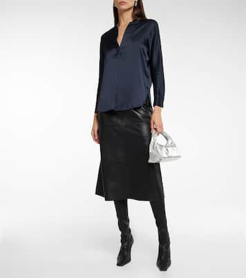 Hemd aus Seide | Vince