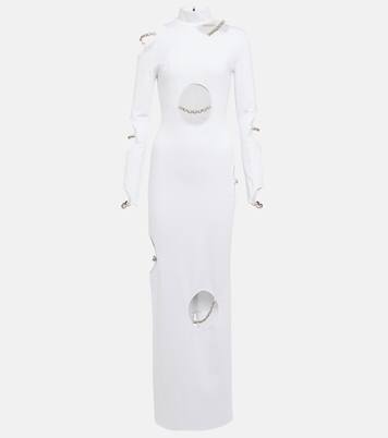 Verziertes Maxikleid mit Cut-outs | Christopher Kane