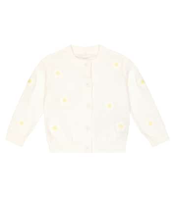 Bébé – Cardigan brodé en coton à fleurs | Stella McCartney Kids