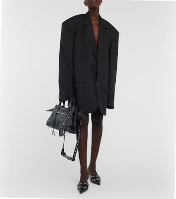 Collant a rete con fascia in vita e logo | Balenciaga