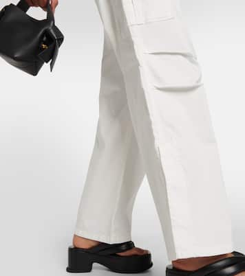 Pantalon ample Cargo Moon à taille haute | AG Jeans