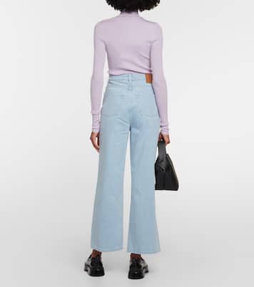 Josine high-rise wide-leg jeans   | Nanushka