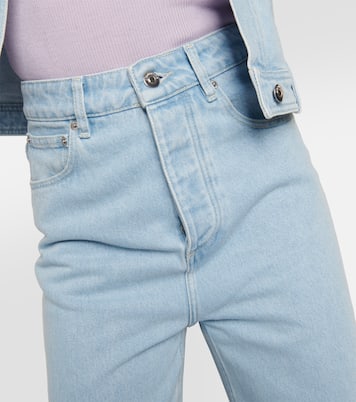 Josine high-rise wide-leg jeans   | Nanushka