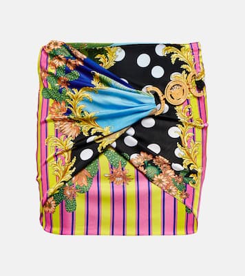 Minifalda wrap Medusa Palm Springs | Versace