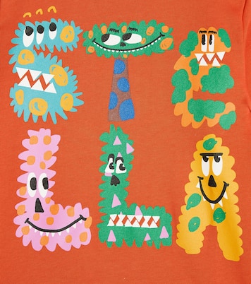 Printed cotton jersey sweatshirt | Stella McCartney Kids