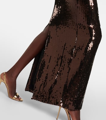 Eva sequined maxi skirt | Taller Marmo