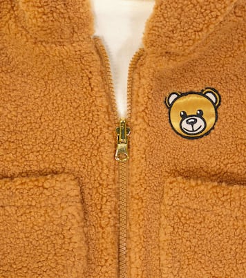 Baby Teddy Bear jacket  | Moschino Kids