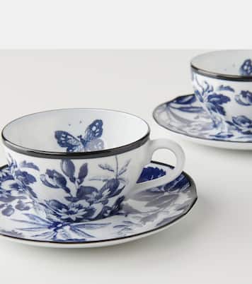 Herbarium set of 2 teacups and saucers | Gucci